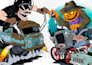 create rat fink illustration cartoon style